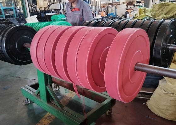 लोहे के बारबेल वजन प्लेटें 5kg-20kg शक्ति और धीरज के लिए वैकल्पिक