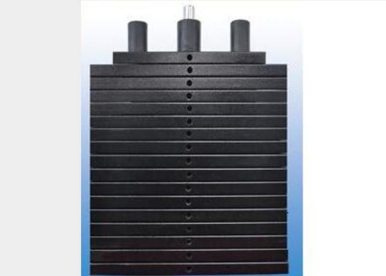 Performance and Durability Black Gym Equipment Weight Plates 12'' * 4'' * 0.75'' Single or Set of 2